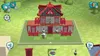 A 3D rendered image of a stylized Japanese-style house with a red roof and white and gray walls, set in a green, grassy environment. There are UI elements visible on the screen, suggesting a video game or simulation. Náhled obrázku produktu