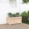vidaXL Fioriera 60x31x31 cm in legno di pino massiccio Anteprima dell’immagine prodotto 2