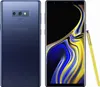 A Samsung Galaxy Note 9 smartphone is shown from the front and back, with its stylus pen. Anteprima dell’immagine prodotto