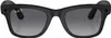A pair of black Ray-Ban Wayfarer sunglasses with gray lenses. Produktbild-Vorschau