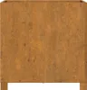 vidaXL Pflanzkübel mit Beinen Rostig 50x50x50 cm Produktbild-Vorschau 4