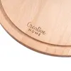Creative Home Drewniana deska do krojenia okrągła| 40 x 30 Podgląd zdjęcia produktu 4