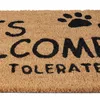 Zerbino Relaxdays in cocco, Cats Welcome, 40 x 60 cm, Anteprima dell’immagine prodotto 6