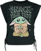 Star Wars Top Damen Grogu - Snack Time Yet? schwarz M Produktbild-Vorschau 1