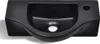 vidaXL Lavabo in Vetroceramica con foro per rubinetto nero Anteprima dell’immagine prodotto 4
