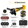 Akku Winkelschleifer, 125mm Bürstenlos Winkelschleifer, Produktbild-Vorschau 3