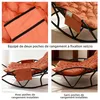 Fauteuil à bascule extérieur pour deux avec coussin et Voir les images du produit 6