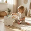 Relaxdays Kinderboekenrek, tafelorganizer in de vorm van Productafbeelding-voorbeeld 1