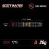 Winmau Scott Waites Set di conversione Acciaio 19g Morbido Anteprima dell’immagine prodotto 9