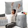 ELONEO Rückenkissen 100 cm breit, Keilkissen für Bett und Produktbild-Vorschau 1