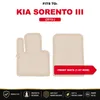 DURBAN Beige Velours-Fußmatten vorne für Kia Sorento III Produktbild-Vorschau 17