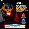 Fahrradhelm H085 Urban mit LED-Rücklicht & Produktbild-Vorschau 5