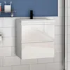 Waschtisch mit Unterschrank 50cm Alast Badmöbel Set Produktbild-Vorschau 1