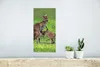 MuchoWow® Poster Känguru - Blumen - Jung 20x40 cm - Plakat Produktbild-Vorschau 5