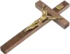 Dřevěný křížek na zavěšení, hnědý, 13,5 x 6,5 cm Náhled obrázku produktu 2