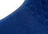 CLP 4er Set Stühle Giverny mit Ziernähten blau Material Produktbild-Vorschau 5