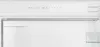 Close-up interior view of a white refrigerator with a control panel at the top. Produktbild-Vorschau