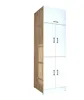 Mobile per lavatrice Roomart DORA-II, larghezza 70 cm, Anteprima dell’immagine prodotto 6