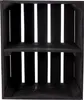 12er Set große neue schwarze Obstkiste 50cm x 40cm x 30cm Produktbild-Vorschau 4