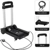 Folding Hand Truck 200lbs 4 Wheel Cart Collapsible Gepäck Produktbild-Vorschau 7