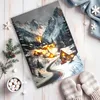 Weihnachts Wandbild mit LED Beleuchtung Batterie betrieben Produktbild-Vorschau 7