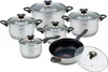 Kinghoff set di pentole in acciaio 12 pz. Rosegold KH1767 Anteprima dell’immagine prodotto 1