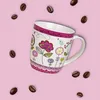 Kaffeetassen 4er Set Blumen Herzen Sommer Frühling Produktbild-Vorschau 3
