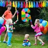 Relaxdays Pinata Geburtstag, Zahl 6, zum Aufhängen, Kinder Produktbild-Vorschau 2