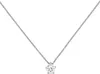 Halskette Collier Solitär Brillant-Anhänger 0,50 Ct. W/SI Produktbild-Vorschau 1