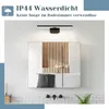 ZMH LED Spiegelleuchte  30CM 6W Spiegellampe  Schwarz IP44  Produktbild-Vorschau 2