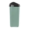 A green trash can with a black lid is shown against a white background. Náhľad obrázku produktu