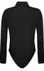 Dámské body s dlouhým rukávem body velikost XL V-neck Náhled obrázku produktu 6