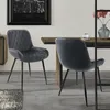 ML-Design sada 2 jídelních židlí s opěradlem a područkami, Náhled obrázku produktu 1