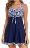 Costume a Vestito Tankini - Abito da Bagno Contenitivo con Anteprima dell’immagine prodotto 8