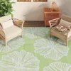 vidaXL Tappeto per esterni ARAKIL Verde 190x290 cm PP Anteprima dell’immagine prodotto 3