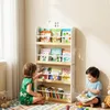 COSTWAY Regał na książki dla dzieci w kształcie domku, Podgląd zdjęcia produktu 2