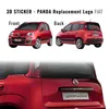 Aufkleber Fiat 3D Ersatzteil Logo für Panda Nach 2012 Produktbild-Vorschau 4