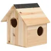 vidaXL Eichhörnchenhaus Tanne Massivholz 26x25x29 cm Produktbild-Vorschau 8