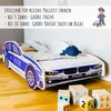 Lit voiture 70x140 cm Lit de jeu pour enfants avec Voir les images du produit 5