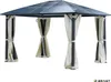 Alu-Pavillon SUMMERDREAM 3x4m beige inkl. LEDs Produktbild-Vorschau 2