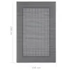 vidaXL Dywanik zewnętrzny ARAKIL szary 190x290 cm PP Podgląd zdjęcia produktu 13