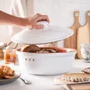 RÖMERTOPF chlieb-čerstvý hrniec okrúhly biely Náhľad obrázku produktu 3