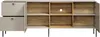 An open lowboard with drawers and shelves, showing the interior. Produktbild-Vorschau