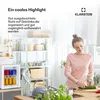 Klarstein Kühlschrank, Mini Kühlschrank mit Glastüre, Produktbild-Vorschau 3