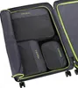 An open suitcase with packing cubes inside. Anteprima dell’immagine prodotto