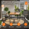 Zestaw 2 krzeseł ogrodowych ML-Design z podłokietnikami, Podgląd zdjęcia produktu 2