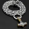 Thors Hammer Herrenkette, dickes Silber 303 Produktbild-Vorschau 3