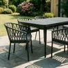 Gartenmöbel Set SUNNY mit 1 ausziehbaren Esstisch und 6 Produktbild-Vorschau 3