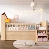 Lit enfant Merax 90 x 200 cm, forme maison, lit mezzanine Voir les images du produit 2