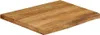 vidaXL Tischplatte mit Baumkante 80x80x3,8 cm Massivholz Produktbild-Vorschau 1